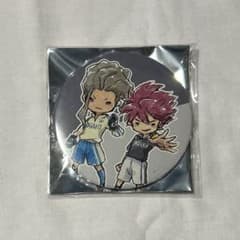 イナズマイレブン】野坂悠馬＆西蔭政也 グラフアート 缶バッジ - メルカリ