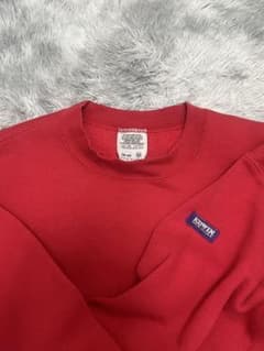 EDWIN クルーネック スウェット レッド Mサイズのサムネイル