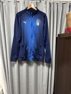PUMA イタリア代表 ジャージ Lサイズ ネイビー - メルカリ