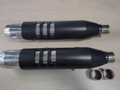 スポーツスター　北米マフラー　12mmパンチアウト スポーツスター北米マフラー ガスケット付き パンチアウト12mm - メルカリ