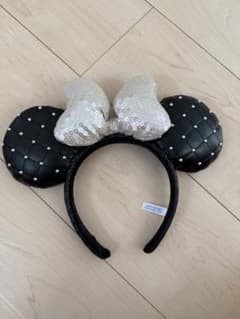 Disney Resort ミニー カチューシャ キルティング パールのサムネイル