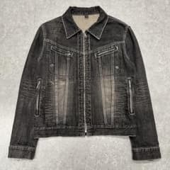 2000s ABAHOUSE Distressed Denim Jacketのサムネイル