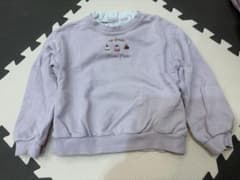メゾピアノ　120 トレーナー　汚れ有りのサムネイル