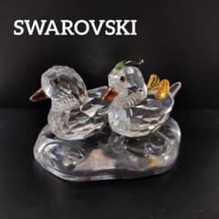 スワロフスキー デコレーション マンダリンダック おしどり 鳥