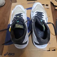 ASICS バレーボールシューズ ホワイト/グレーのサムネイル