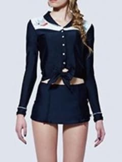 パメオポーズ 水着 ラッシュガード 黒 美品のサムネイル
