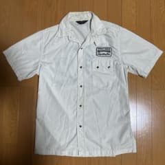90s 00s WEST RIDE ワークシャツ 半袖シャツ ホワイトのサムネイル