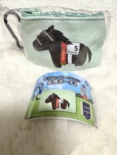 サラブレッドコレクション 応援ポーチ2 ディープインパクト　ガチャ　競馬のサムネイル