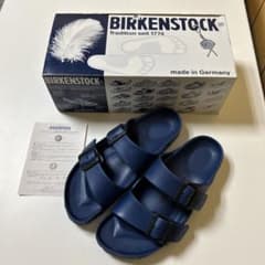 BIRKENSTOCK ビルケンシュトック アリゾナエヴァ　37 ネイビーのサムネイル