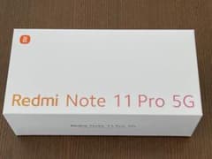 Redmi note 11 pro 5g  Xiaomi　グラファイトグレーのサムネイル