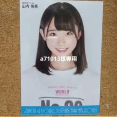 a71013様専用AKB48グループ感謝祭2018DVD特典生写真 山内瑞葵 寄のサムネイル