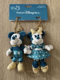 ディズニーシー 25周年 ぬいぐるみチャーム スパークリングジュビリー