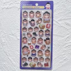 【正規品】ボンボンドロップシール 和柄 お相撲さんのサムネイル