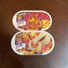 ポケモンメザスタタグ　ピカチュウ＆ブースターのサムネイル