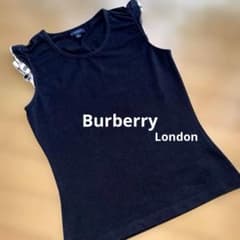 ⭐︎【美品】バーバリーロンドン フリルタンクトップ ノバチェック