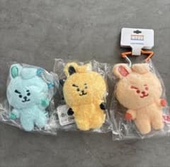 BT21 5周年記念 レインボーカラーマスコット 3種セット COOKY - メルカリ