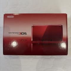 【付属品完備・液晶良好】ニンテンドー3DS 本体 フレアレッドのサムネイル