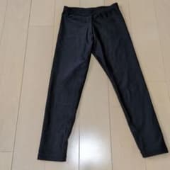 キッズ用 ブラック スパッツ 110cmのサムネイル