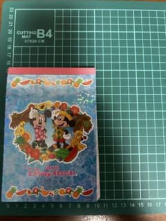ディズニー ミッキー&ミニー メモ帳 キラキラ 平成レトロ - メルカリ