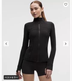 lululemon ルルレモン ジップアップジャケット ブラック サイズ6 - 2