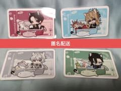刀剣乱舞 刀猫男士 ノベルティカード 加州 小竜 鶴丸 笹貫のサムネイル