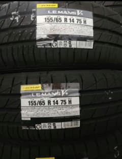 DUNLOP LE MANS V+ 155/65R14 75H タイヤ　２本のサムネイル