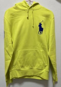 Polo by Ralph Lauren Yellow Hoodie S Big Pony