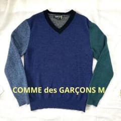 お値下げ✨！✨COMME des GARÇONS V マルチカラーセーター M - メルカリ
