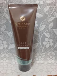UMIKARA ヘアカラートリートメント ダークブラウン1本 - メルカリ
