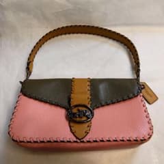 極美品 COACH コーチ レザー 2WAY ハンドバッグ ショルダーバックのサムネイル