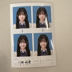 川野明愛 seju 証明写真のサムネイル