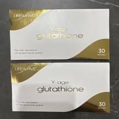 LifeWave Y-age Glutathione 30枚 2個セット - メルカリ