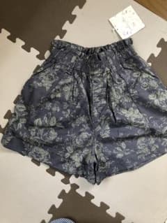 花柄 ショートパンツ キュロットのサムネイル