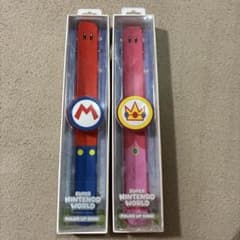 USJ パワーアップバンド マリオ ピーチ 2本セットのサムネイル