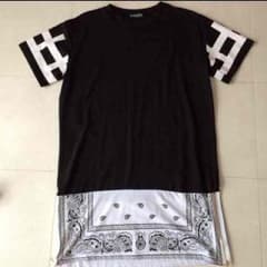 ロング丈 サイドジップTシャツのサムネイル