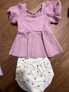セパレート水着 130cm さくらんぼ柄のサムネイル