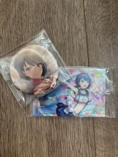 プロジェクトセカイ 桐谷遥 缶バッジ＆ウエハースカード　プロセカのサムネイル