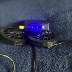 空調服 ファンバッテリーセット 7cm穴用のサムネイル
