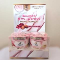 Dove ダヴ 生クリームスクラブ ザクロ＆シアバター 2個セットのサムネイル