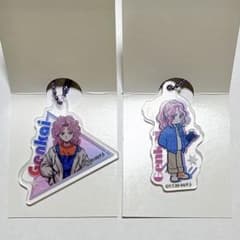 幽遊白書 幻海 シティポップ風 アクリル キーホルダー 2個セットのサムネイル
