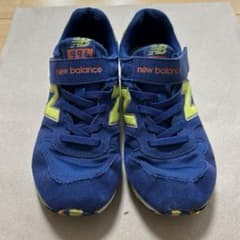 New Balance 996 キッズ スニーカー 22センチ 青　ブルーのサムネイル