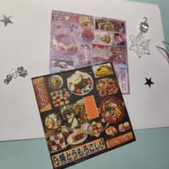 食べ物モチーフシール 2枚セット シンプルデザイン 手帳デコのサムネイル