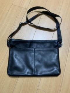 HARE  サコッシュ  革  ブラックのサムネイル