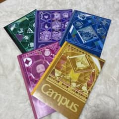 Campus 鬼滅の刃イラスト ノート 5冊セットのサムネイル