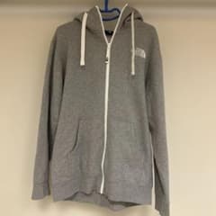 THE NORTH FACE ジップアップパーカー グレーのサムネイル