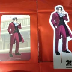 逆転裁判　パセラ　コラボカフェ　特典のサムネイル