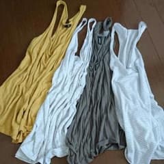 H&M*タンクトップ４枚セット♪アングリッド マウジー ロデオクラウンズのサムネイル