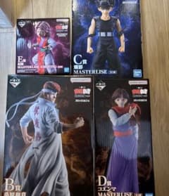 一番くじ 幽遊白書 暗黒武術会編 vol.3 Ｂ賞C賞D賞E賞フィギュアセットのサムネイル