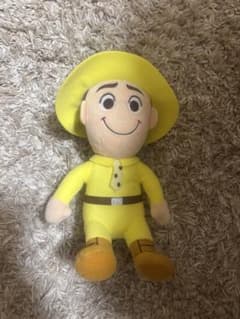 おさるのジョージ　黄色い帽子のおじさん　キャラクター　ぬいぐるみのサムネイル