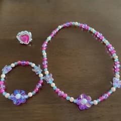 キッズアクセサリー　ネックレス&ブレスレット&リングのサムネイル